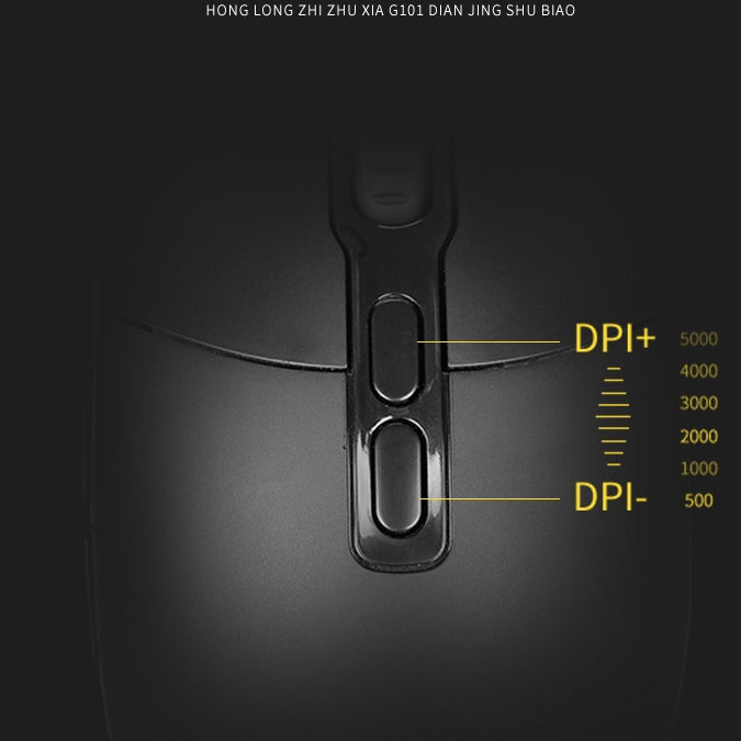 Pro E-Sports Gaming Mouse – RGB Backlit High-Performance Optical Mouse