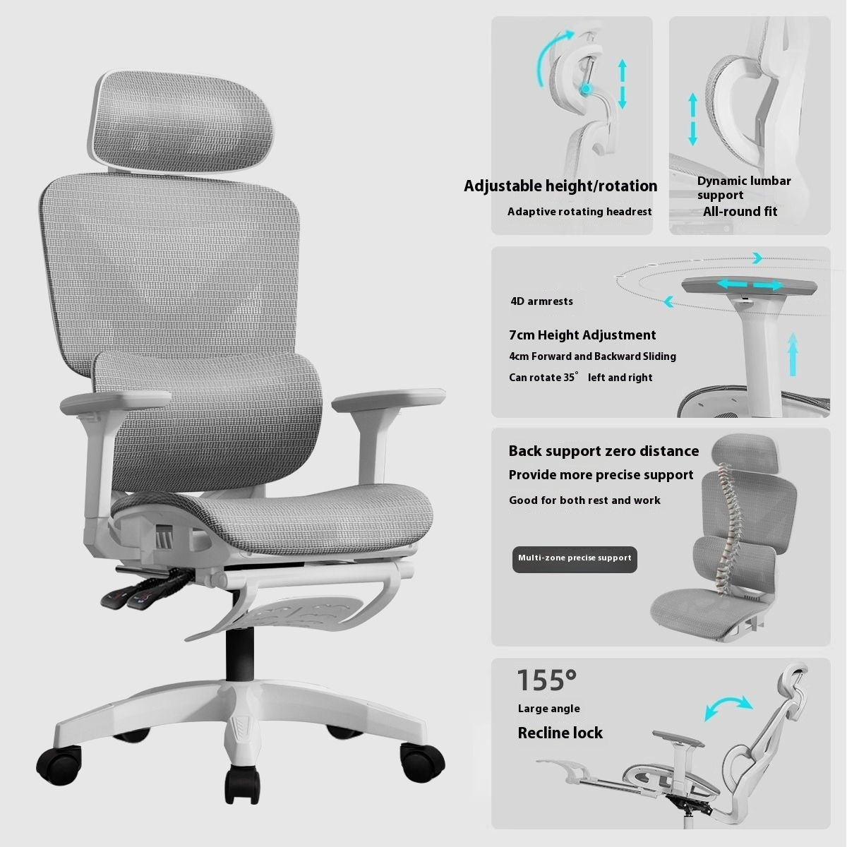Office and Comfortable Home Gaming Chair