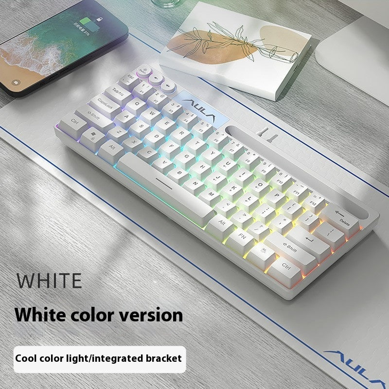 F3061 61-Key Compact RGB Gaming Keyboard