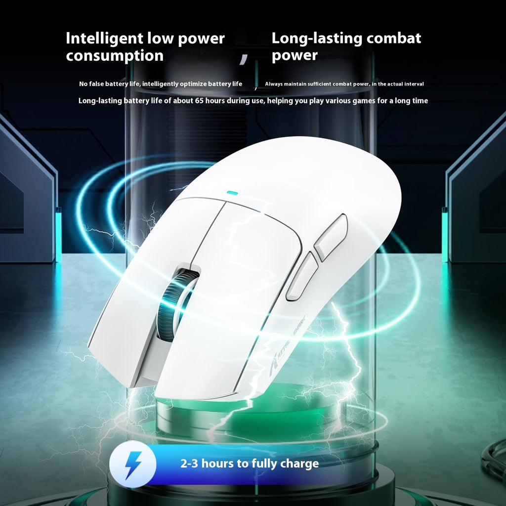 X11 Lightweight RGB Gaming Mouse – Wired/Wireless Bluetooth with Charging Base
