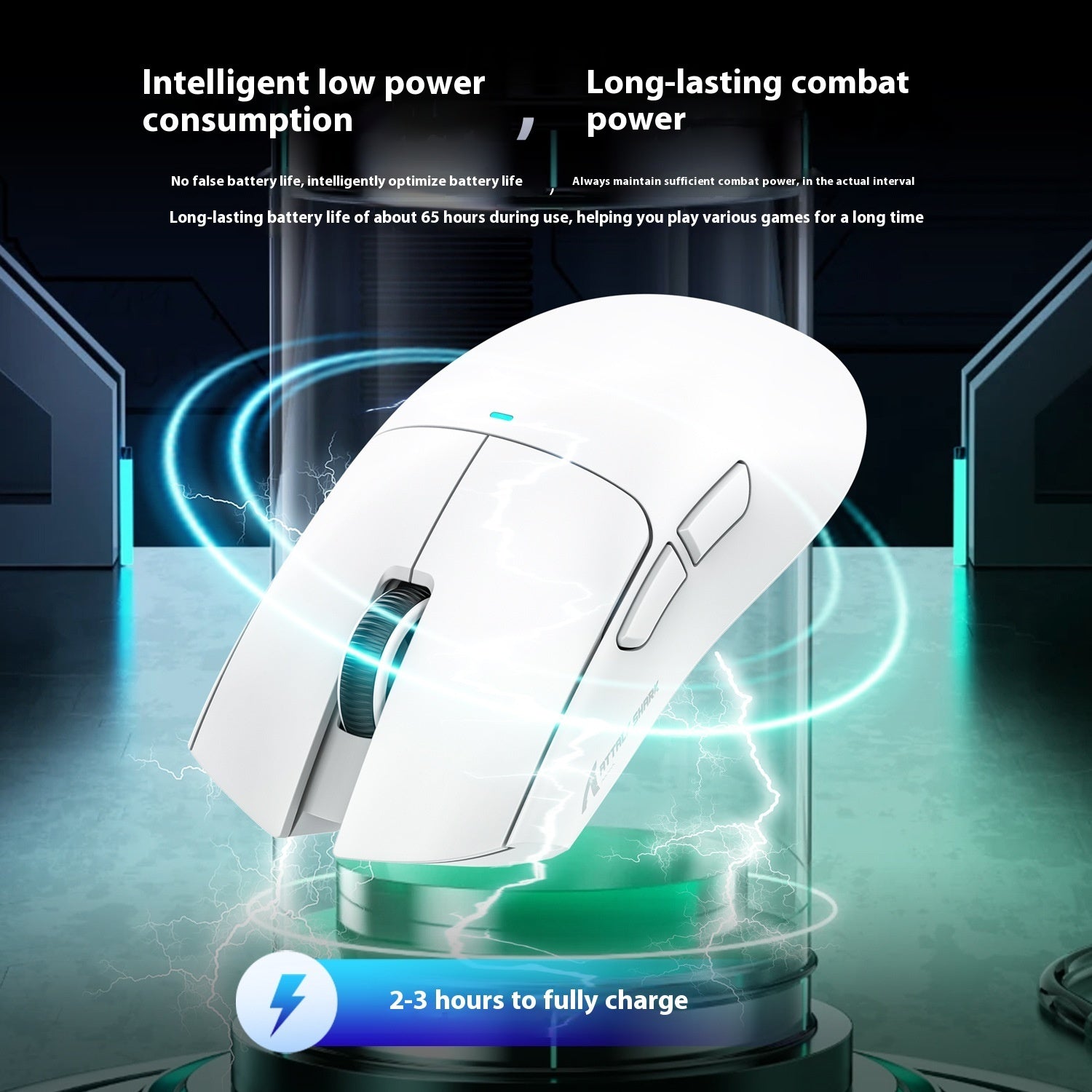 X11 Lightweight RGB Gaming Mouse – Wired/Wireless Bluetooth with Charging Base